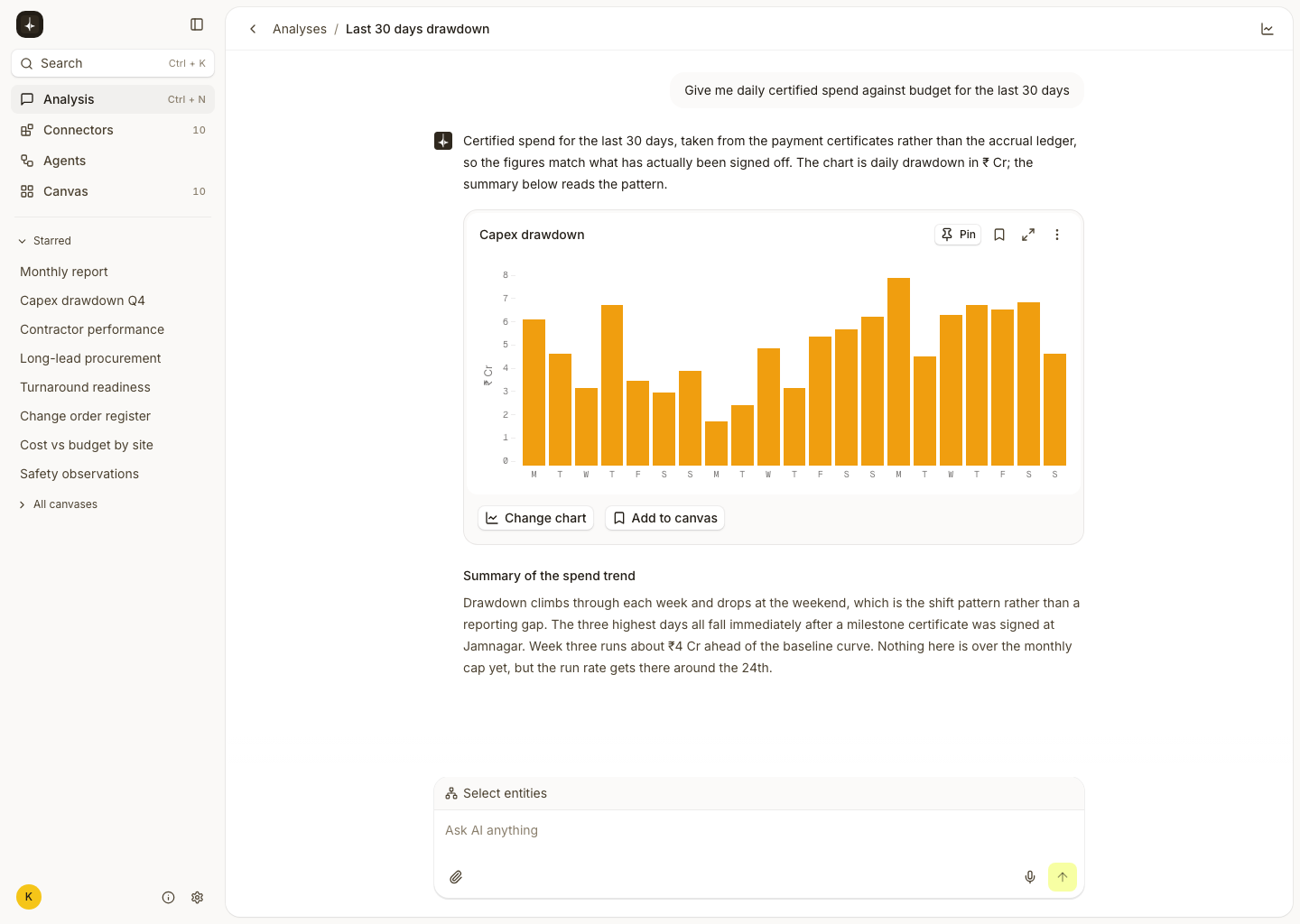 Democritus platform prototype: Answer