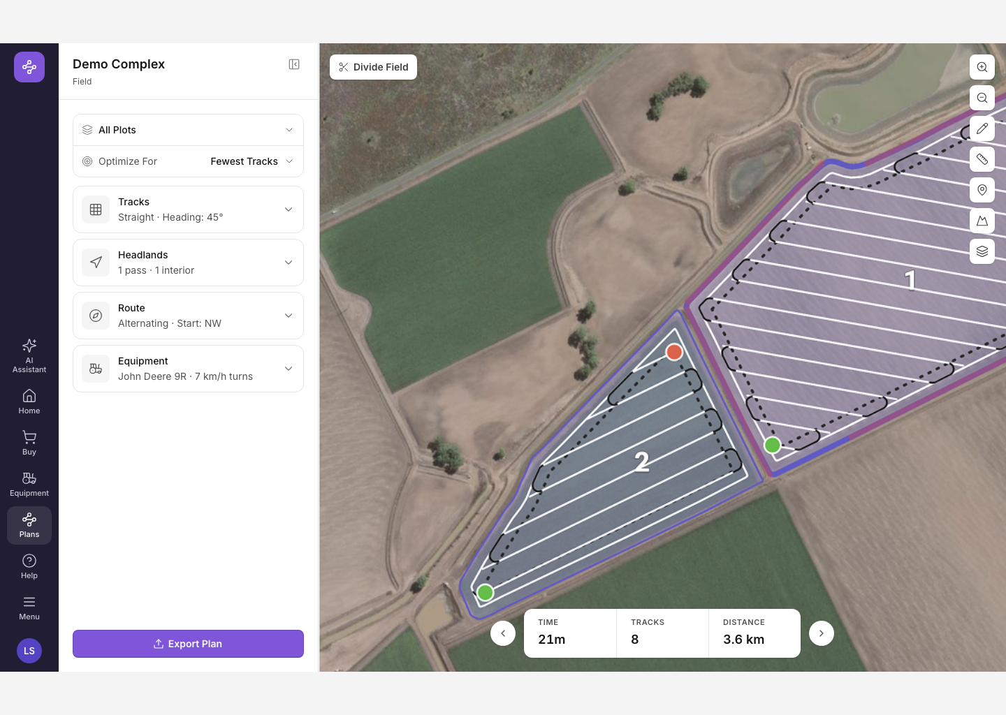 Verge path planner prototype: Results